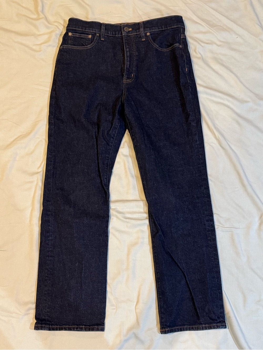 Madewell Indigo 90’s Straight-Leg Jeans